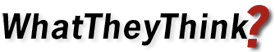 What They Think logo